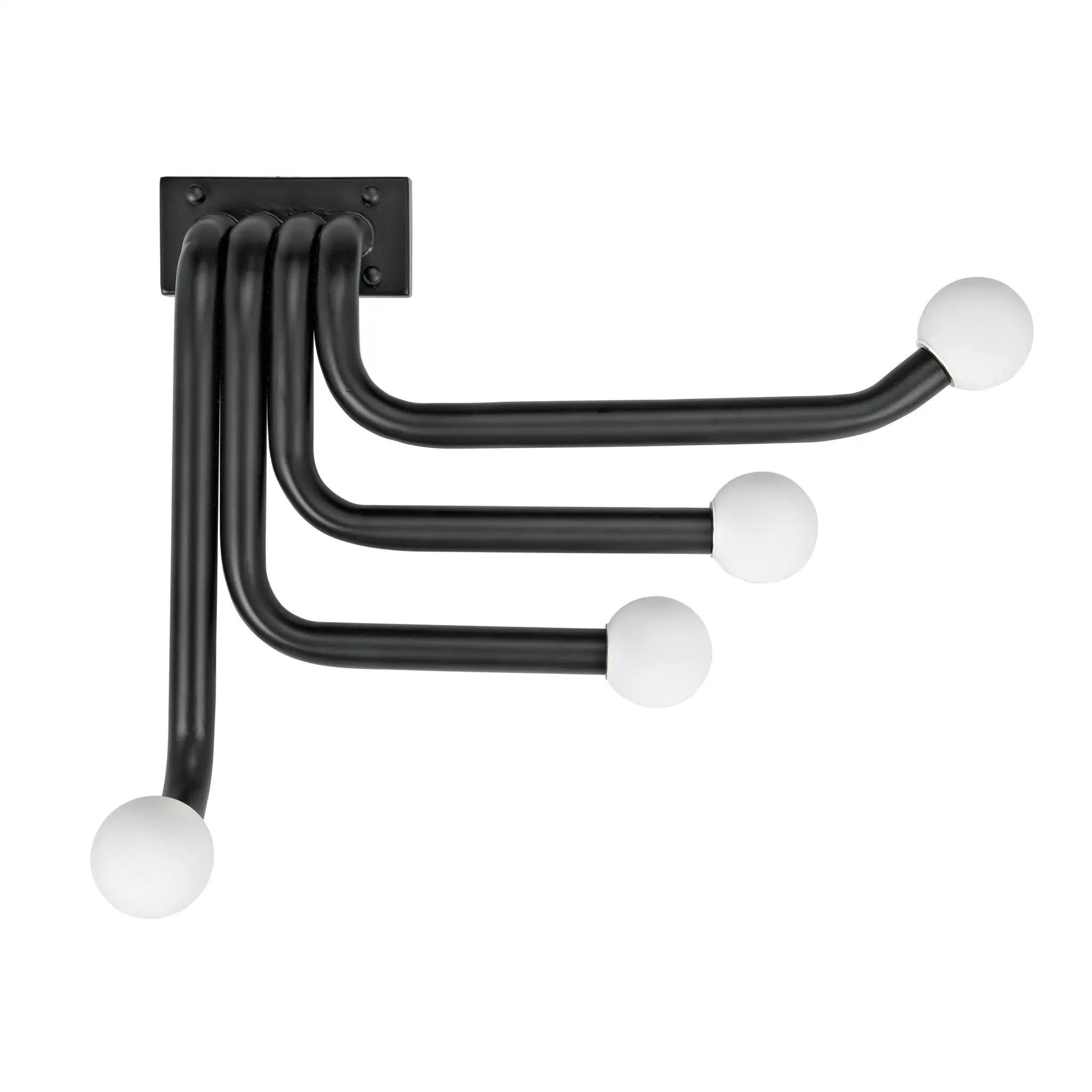 Noir Sweeny Sconce, Black Metal