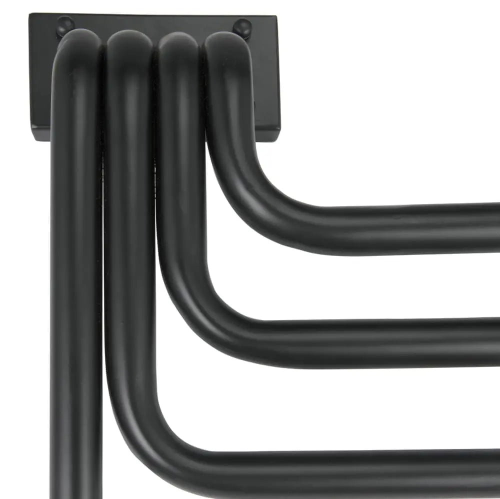 Noir Sweeny Sconce, Black Metal