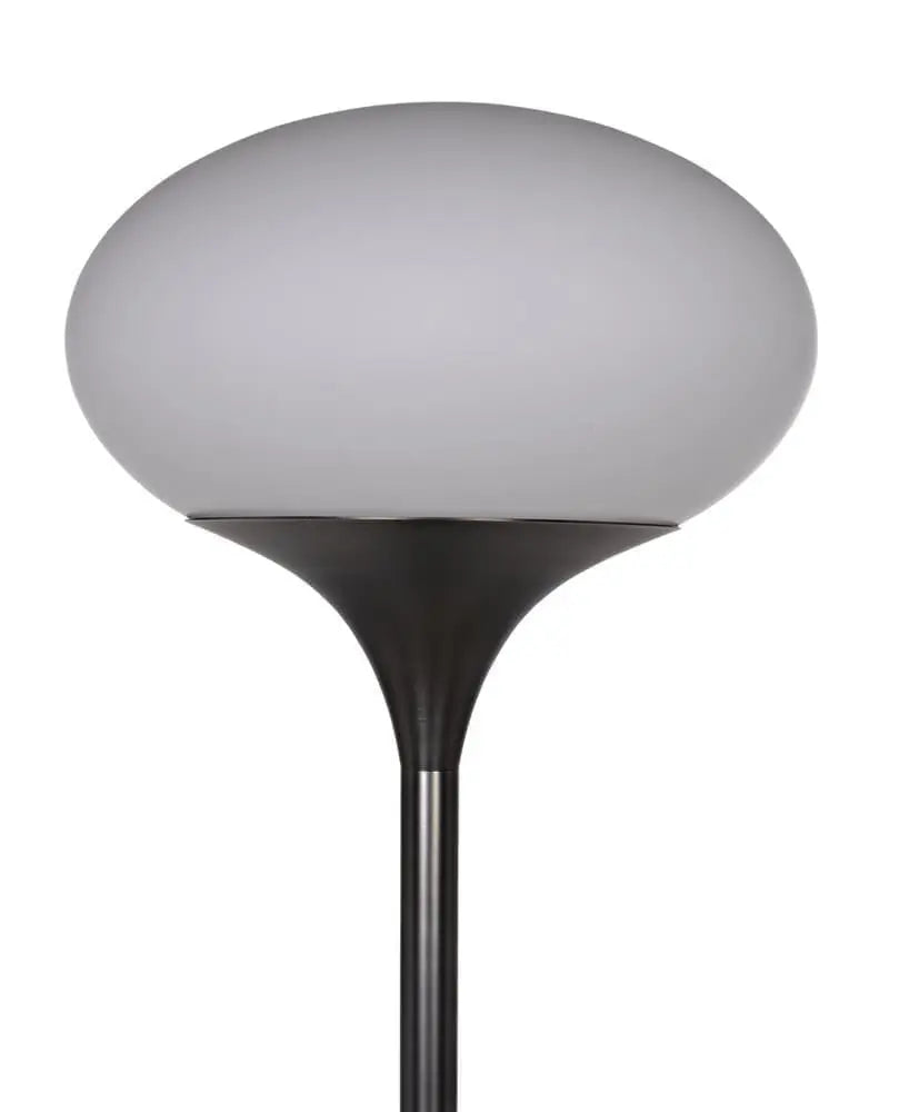 Noir Drop Floor Lamp, Gun Metal Finish