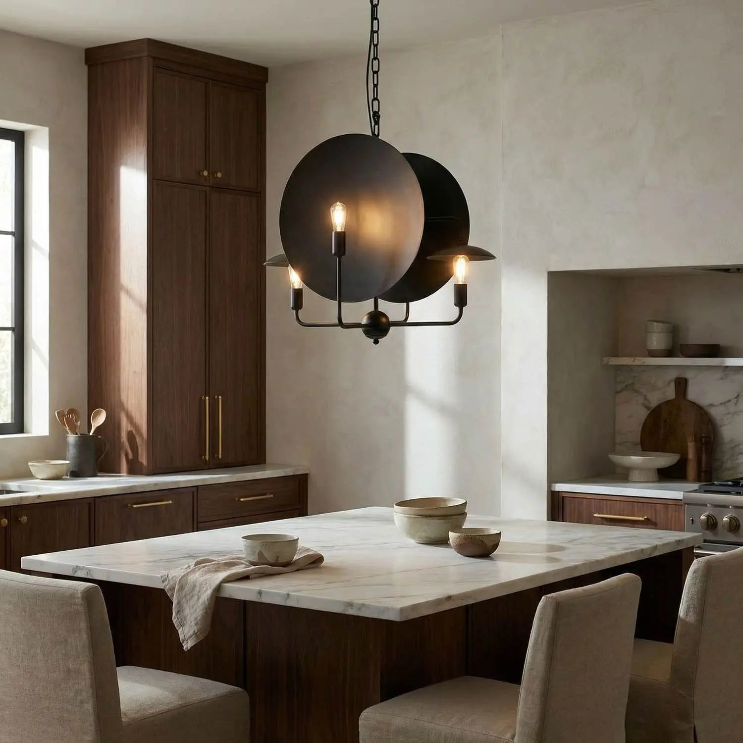 Noir Satellite Lamp