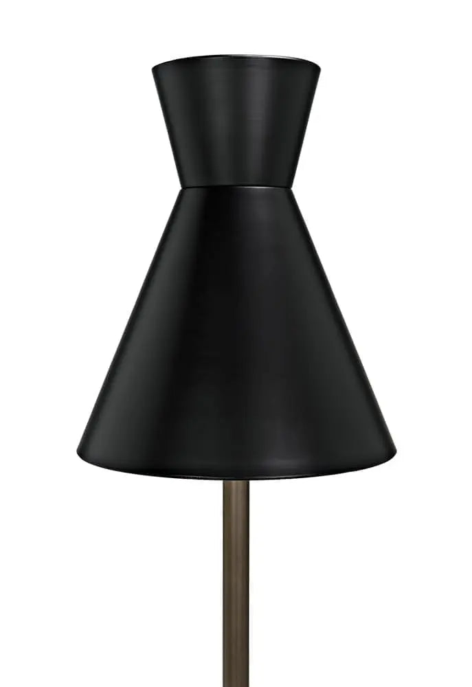 Noir Thinking Cap Floor Lamp