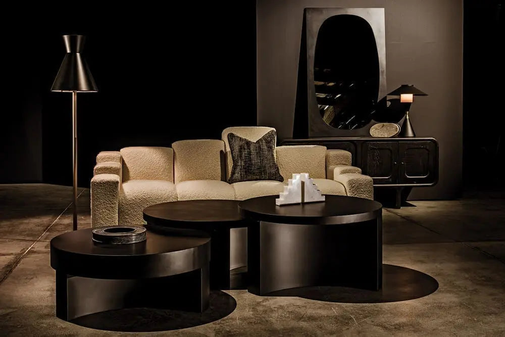Noir Thinking Cap Floor Lamp