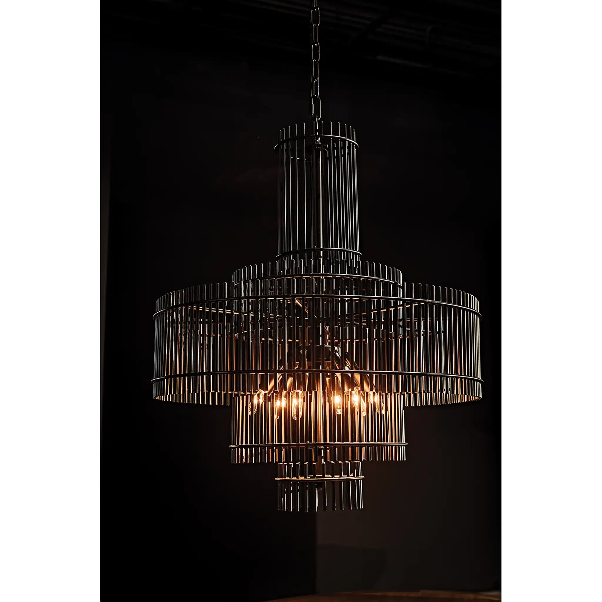Noir Ghost Chandelier