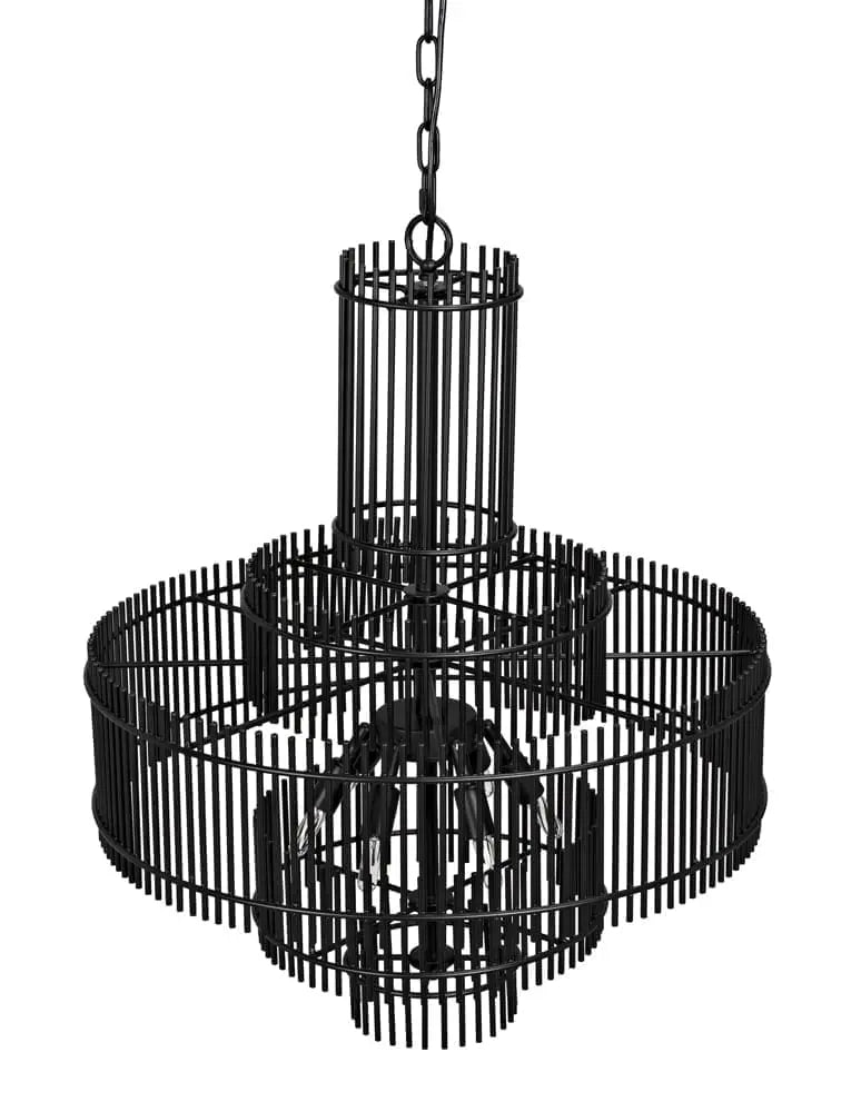 Noir Ghost Chandelier