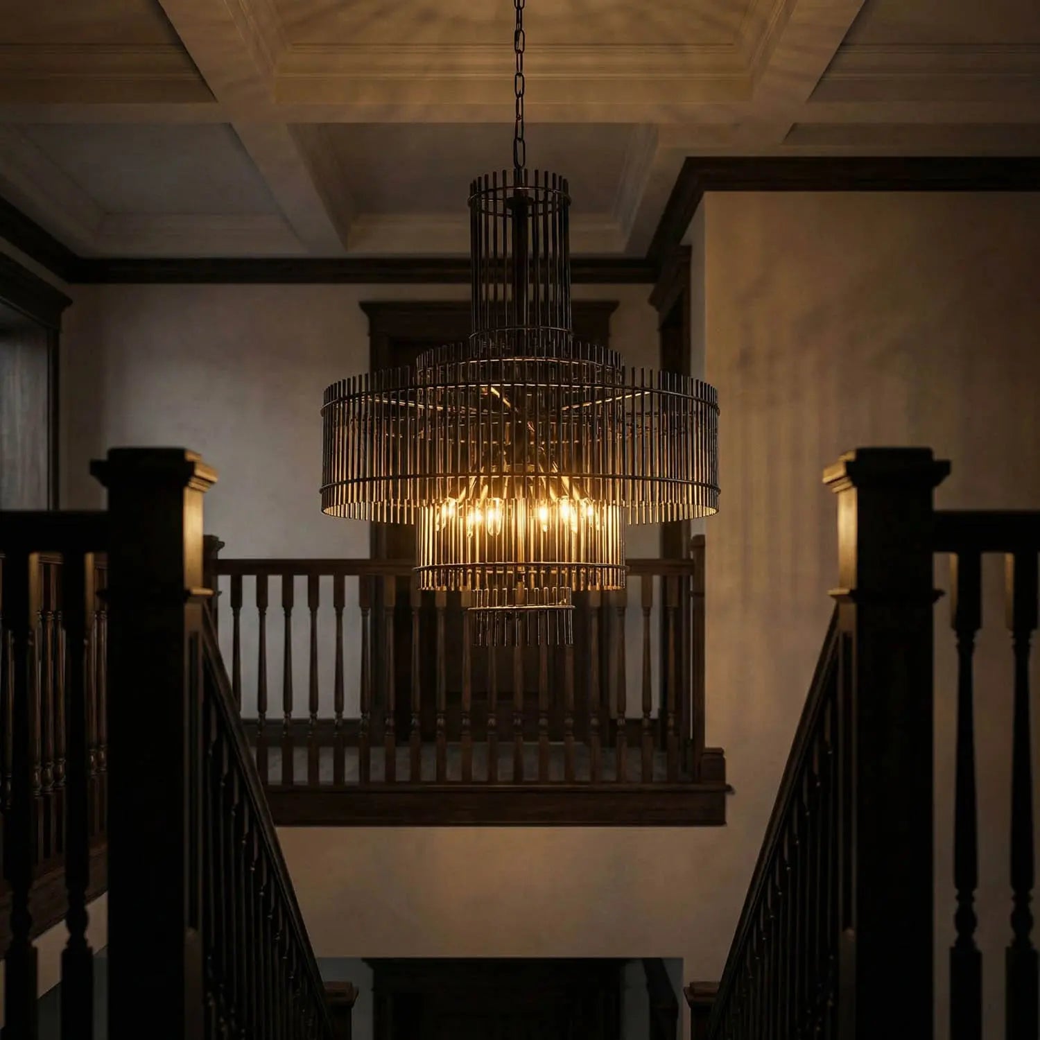 Noir Ghost Chandelier