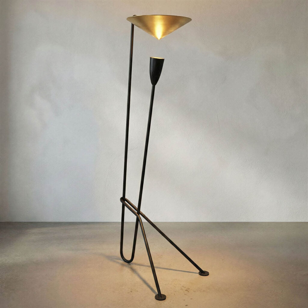 Noir Jetset Floor Lamp