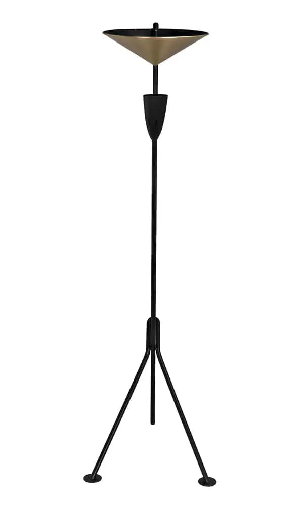 Noir Jetset Floor Lamp