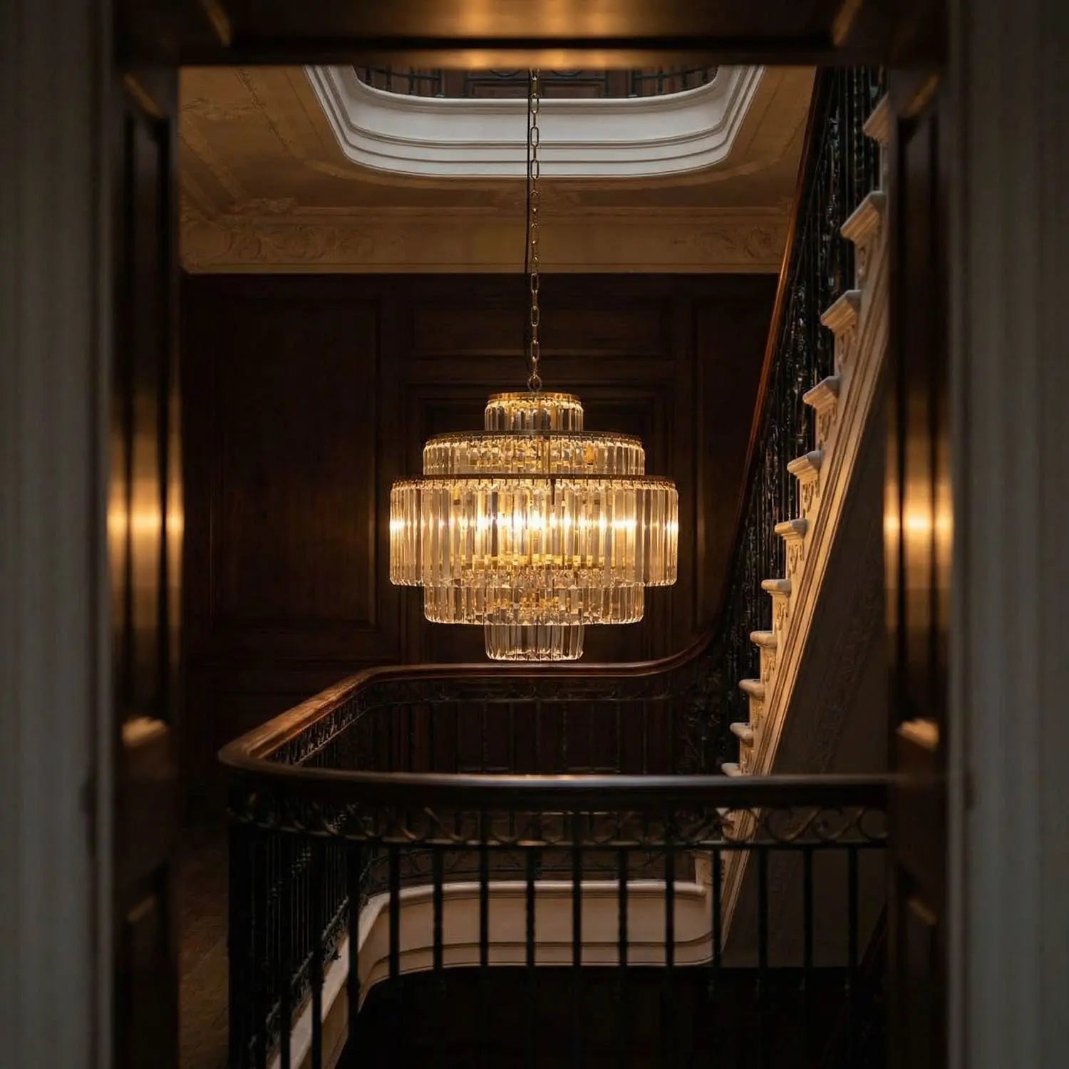 Noir Axa Chandelier