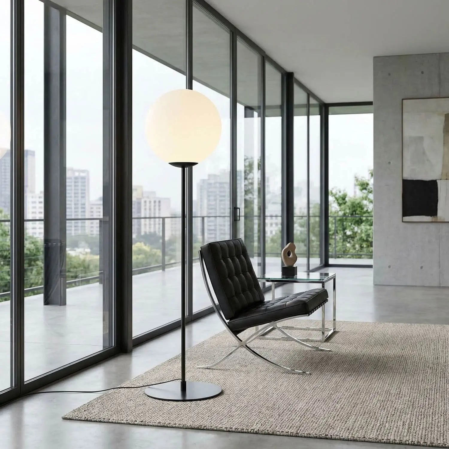 Noir Lazarus Floor Lamp