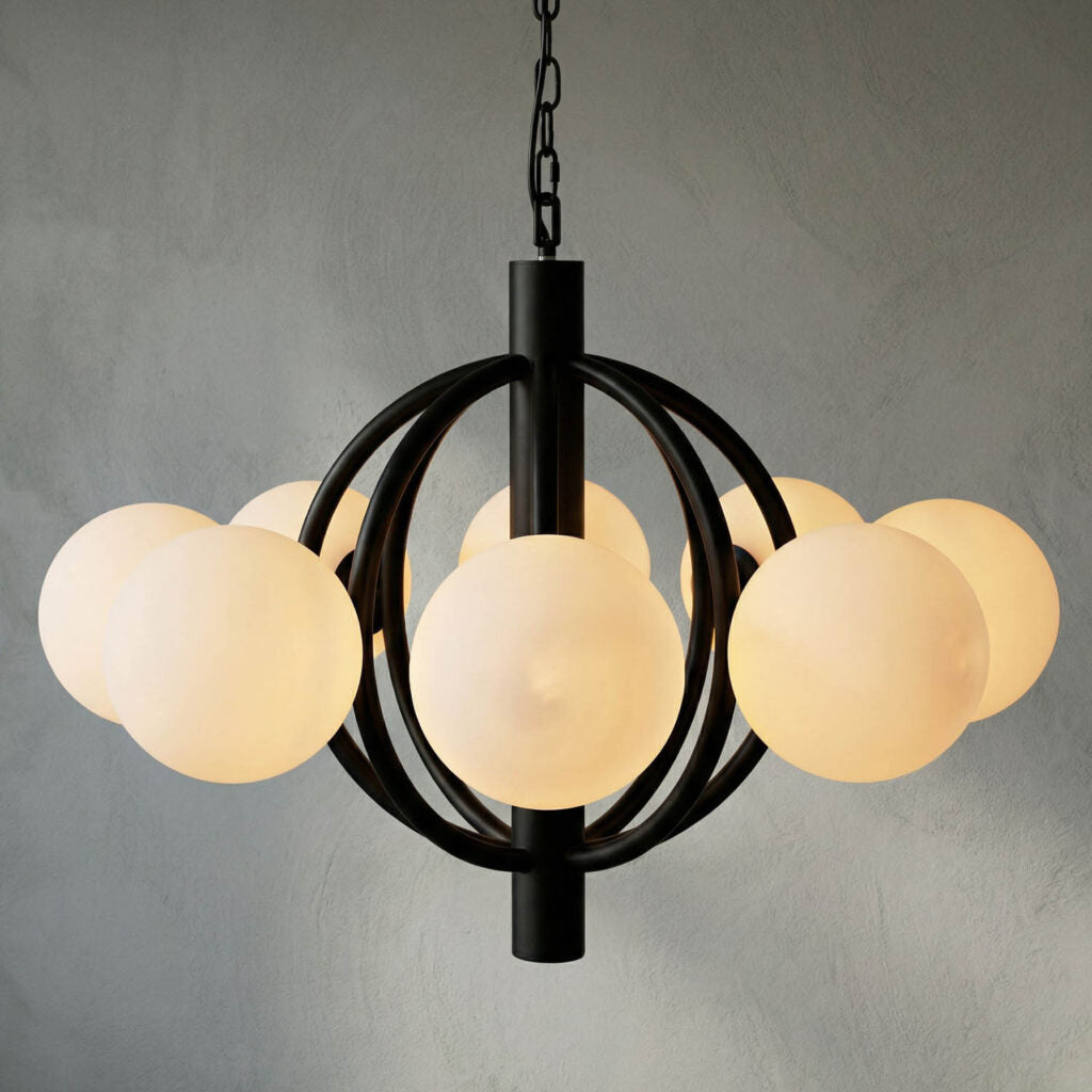Noir Carousel Chandelier