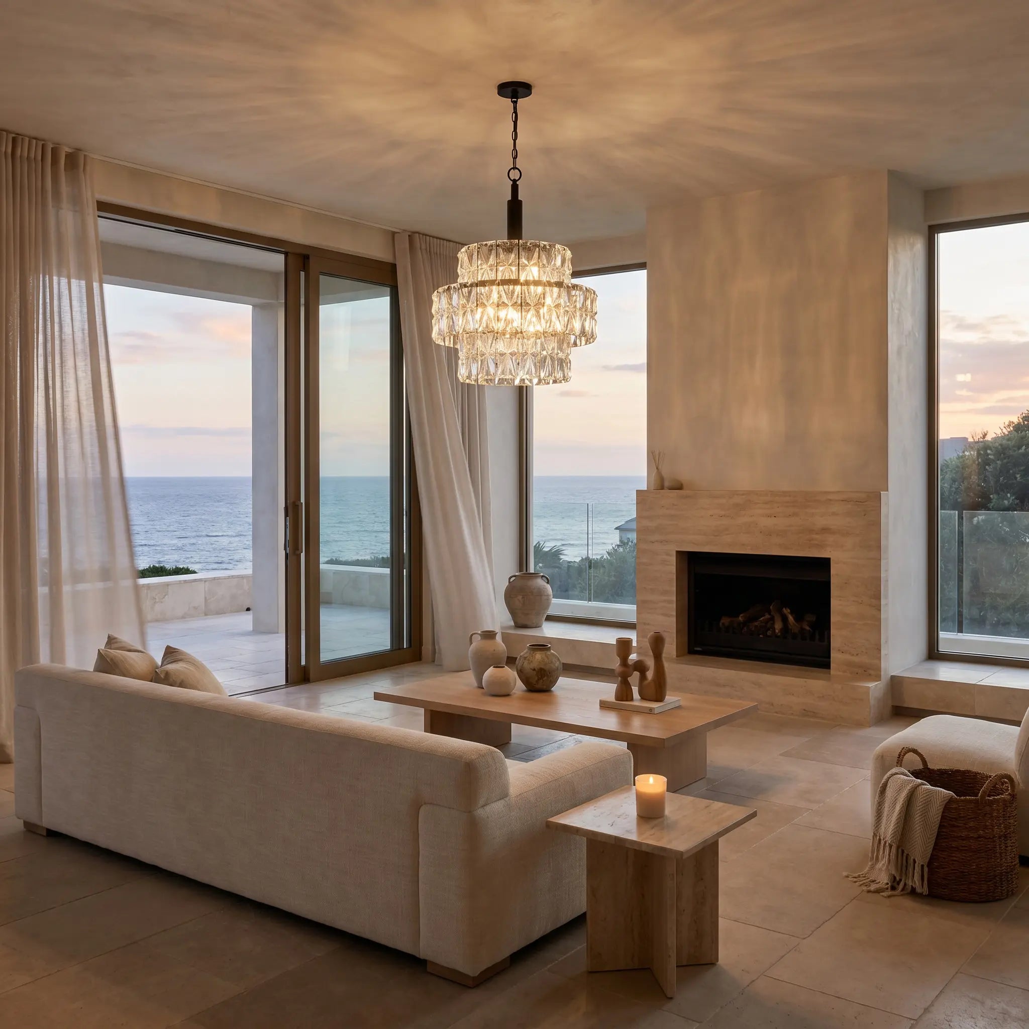 Noir Nuuk Chandelier
