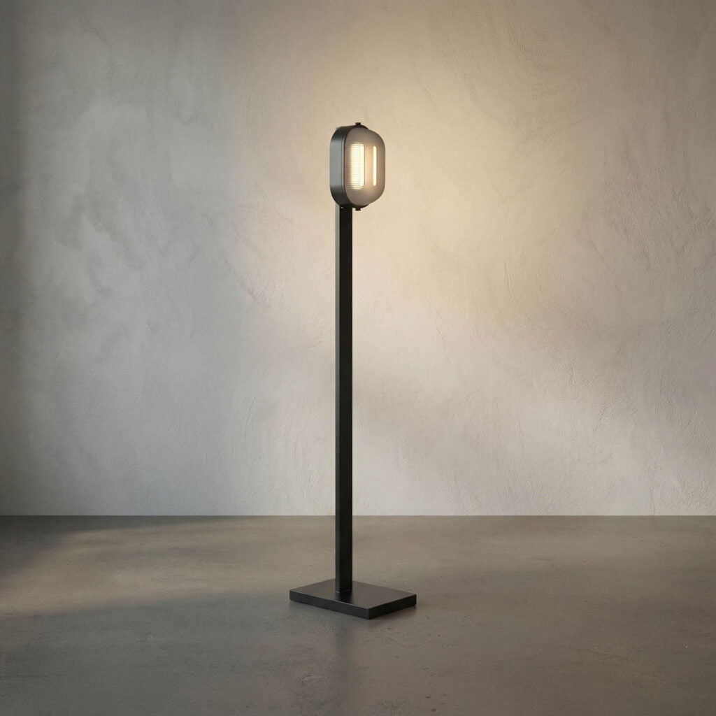 Noir Subway Floor Lamp