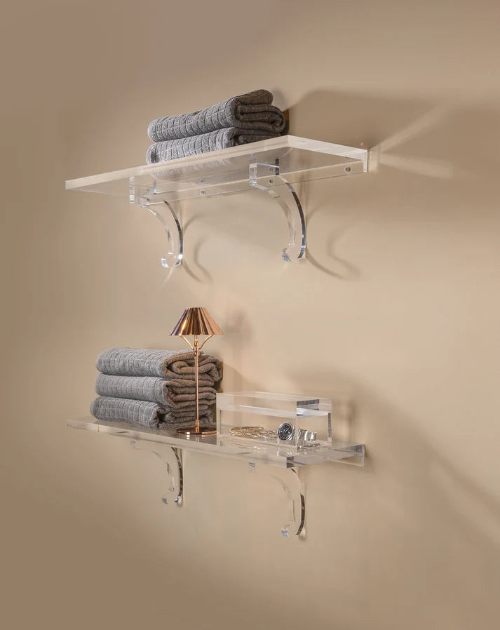 Port 68 Glencoe Large Lucite Shelf