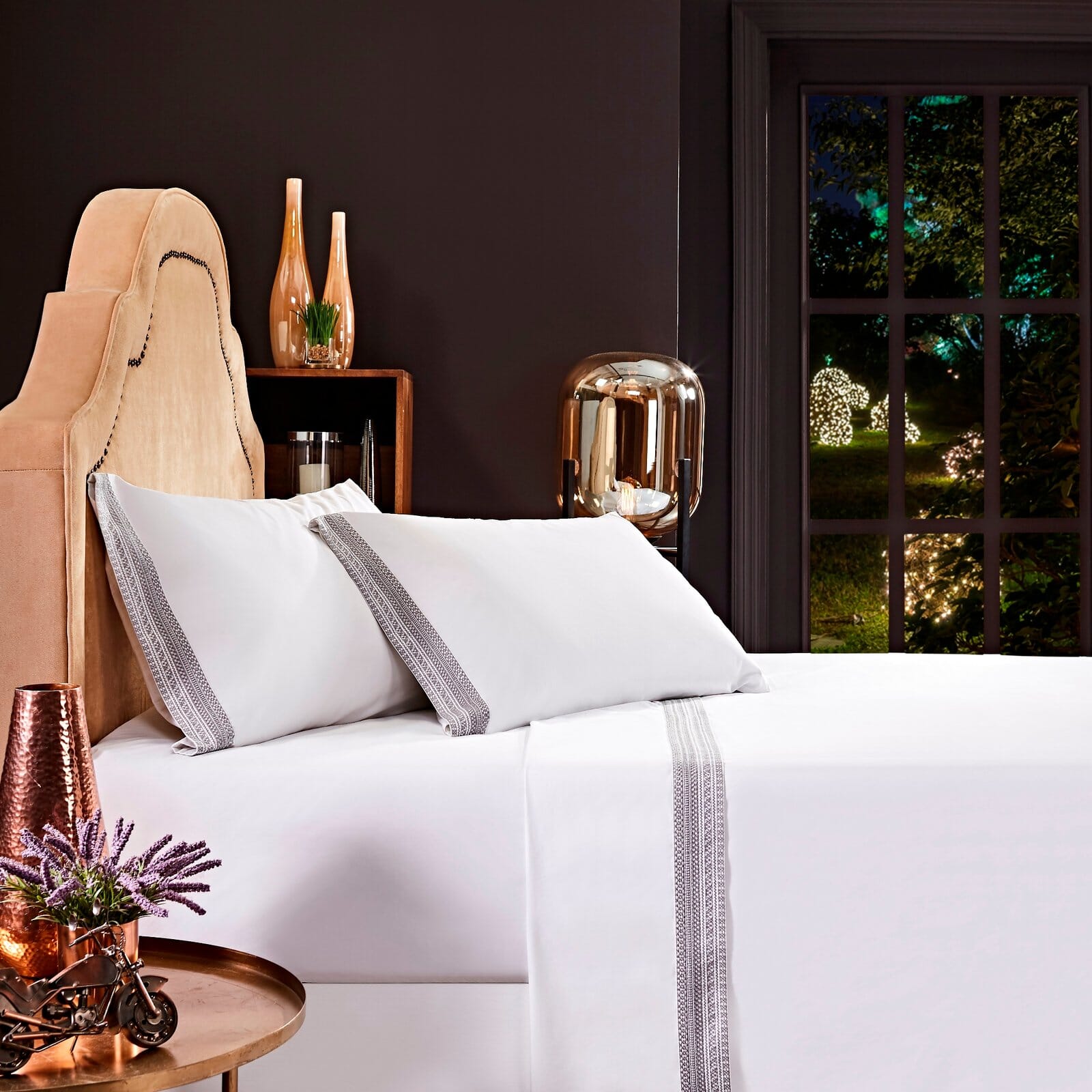 Orchids Lux Home Olivia Sheet Set