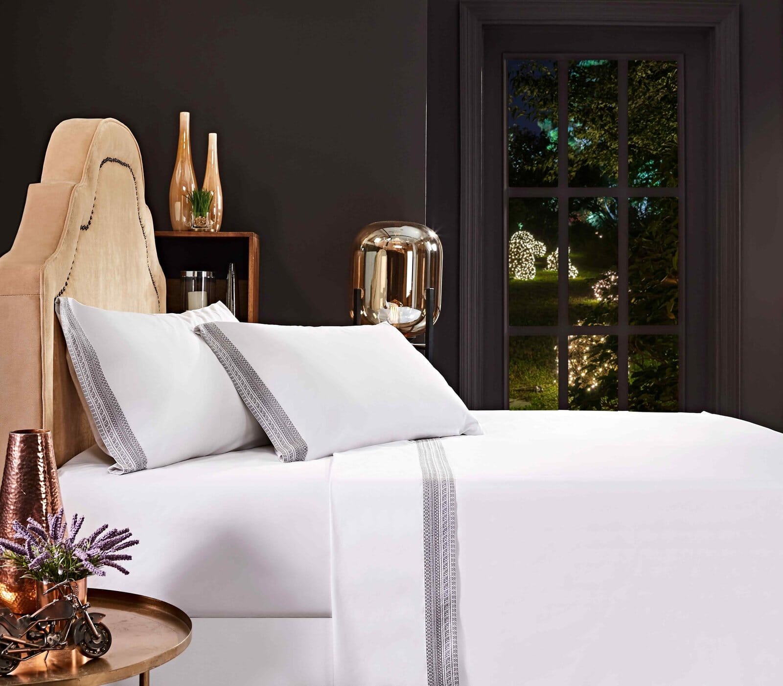 Orchids Lux Home Olivia Sheet Set