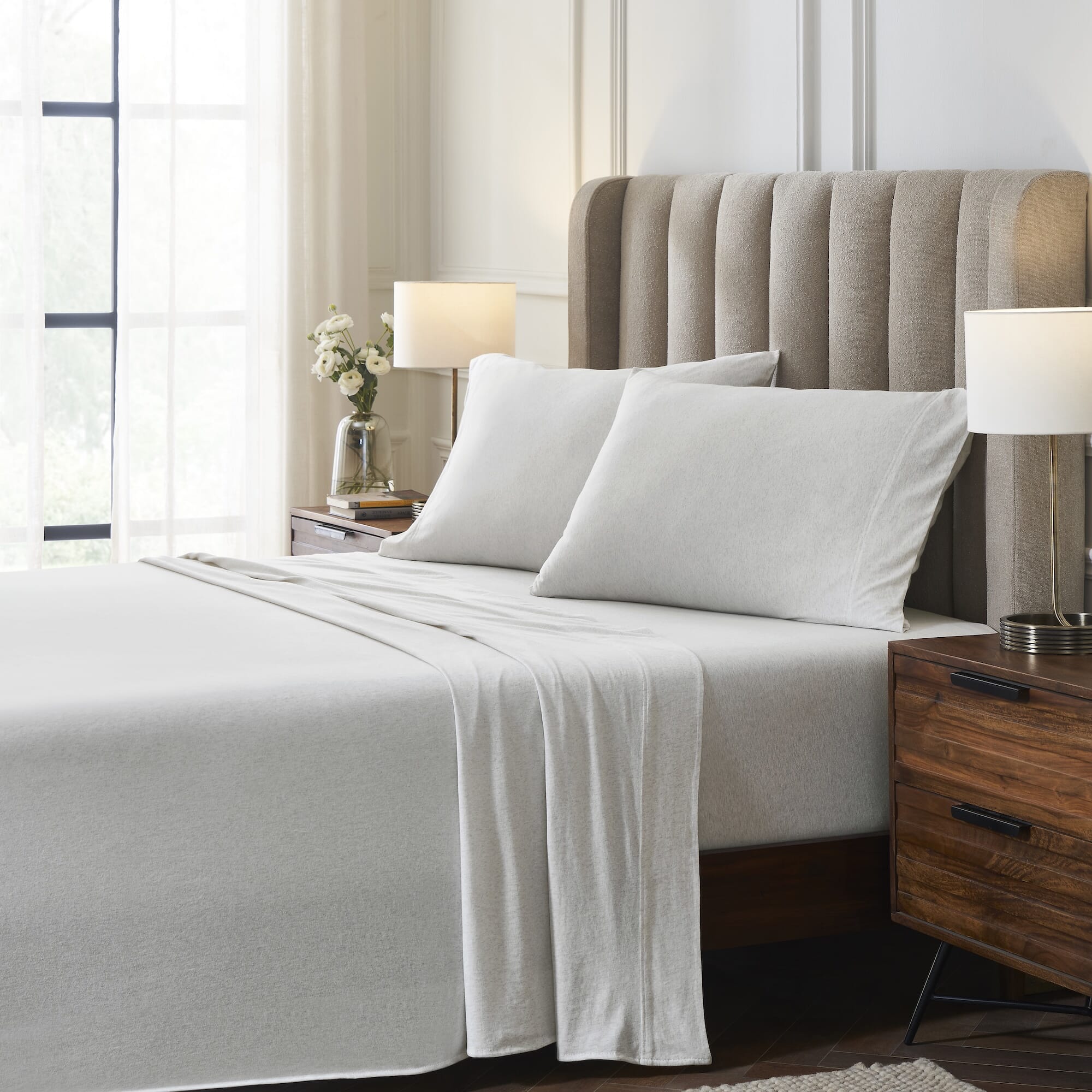 Orchids Lux Home Halston Sheet Set