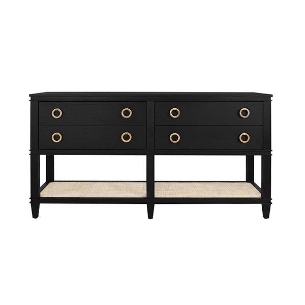 Worlds Away Richmond 4 Door Console Table