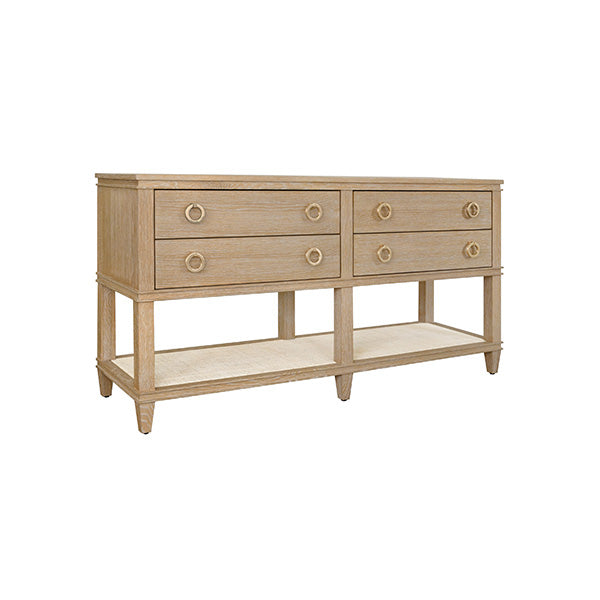 Worlds Away Richmond 4 Door Console Table