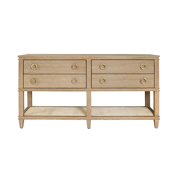 Worlds Away Richmond 4 Door Console Table