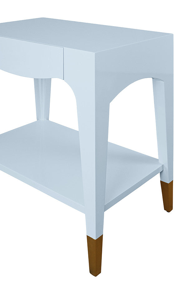 Worlds Away Ronny Side Table