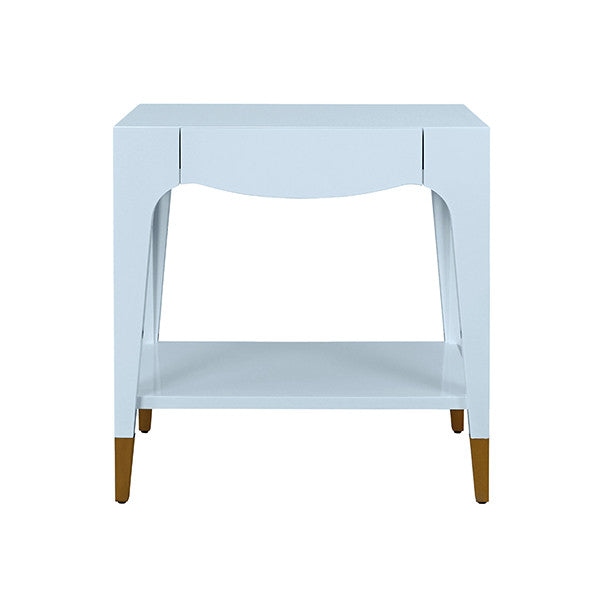 Worlds Away Ronny Side Table
