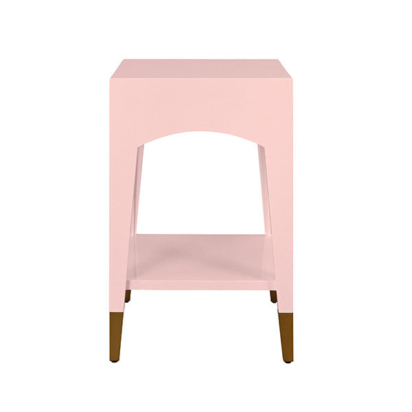 Worlds Away Ronny Side Table