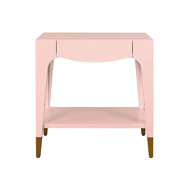 Worlds Away Ronny Side Table