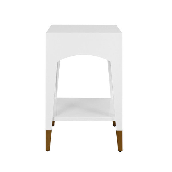 Worlds Away Ronny Side Table