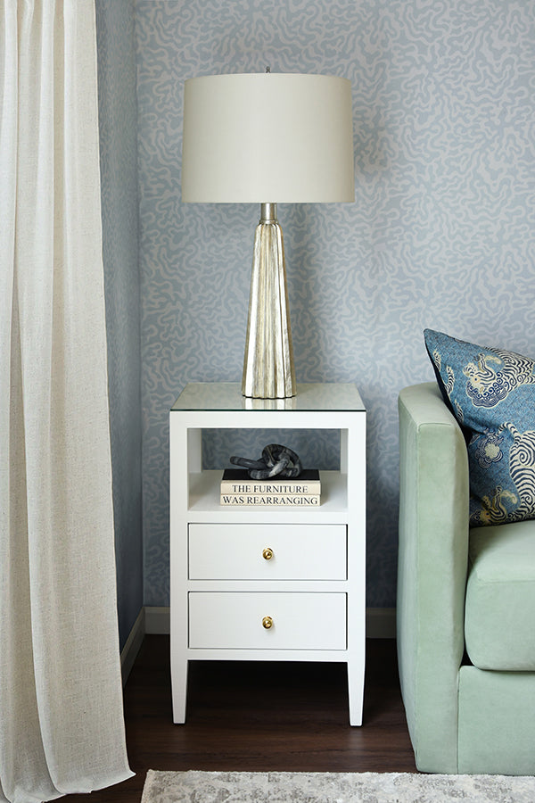 Worlds Away Roscoe Nightstand