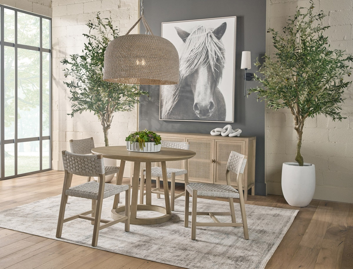 Essentials For Living Reeves 48" Round Dining Table