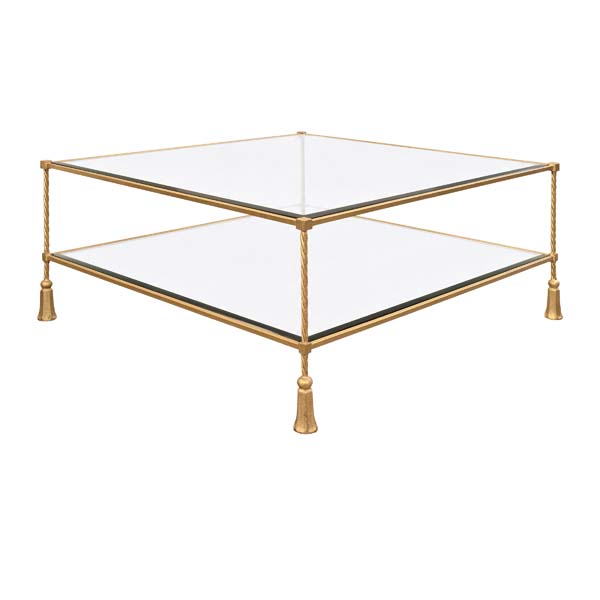 Worlds Away Schiffer Coffee Table