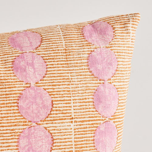 Molly Mahon Sun Rise Hand Block Pillow