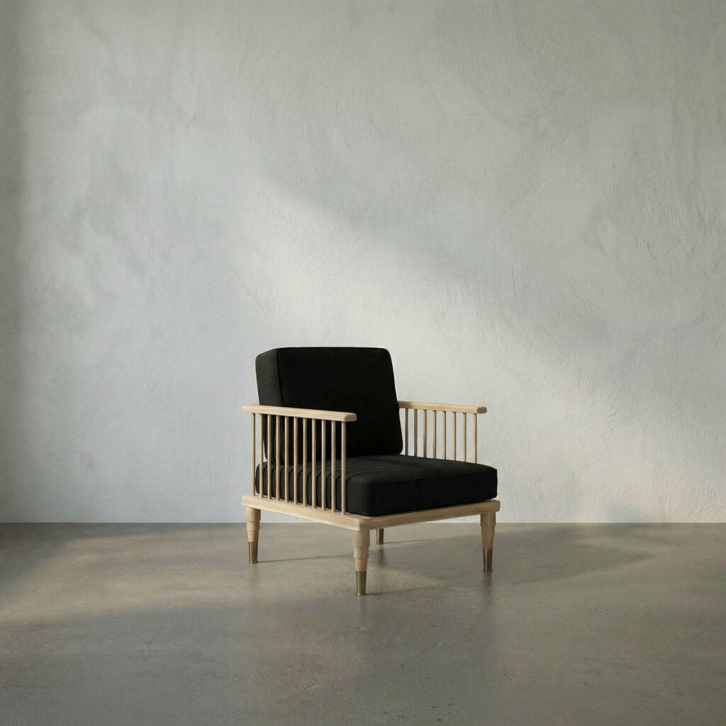 Noir Murphy Chair, Teak