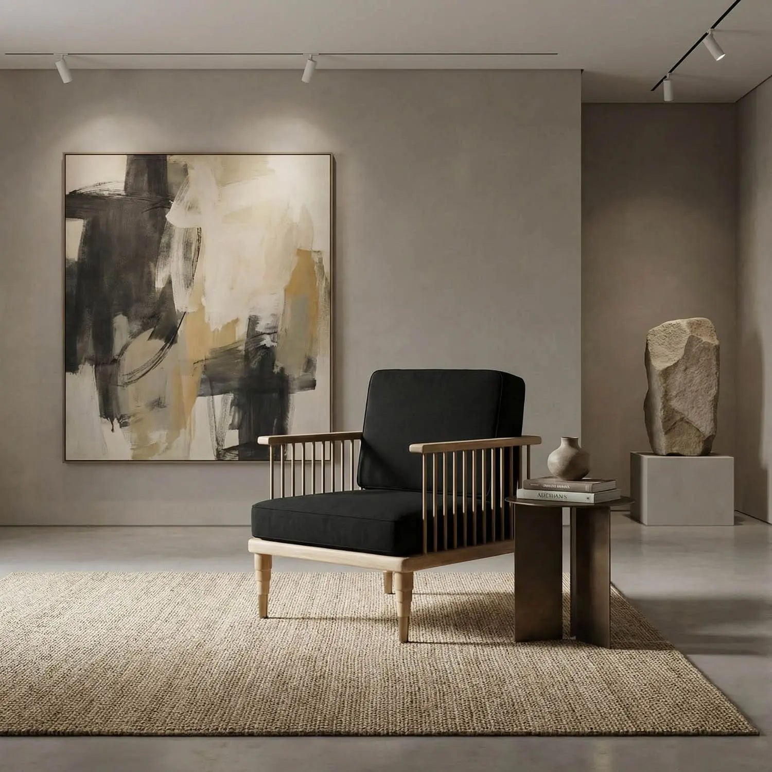 Noir Murphy Chair, Teak