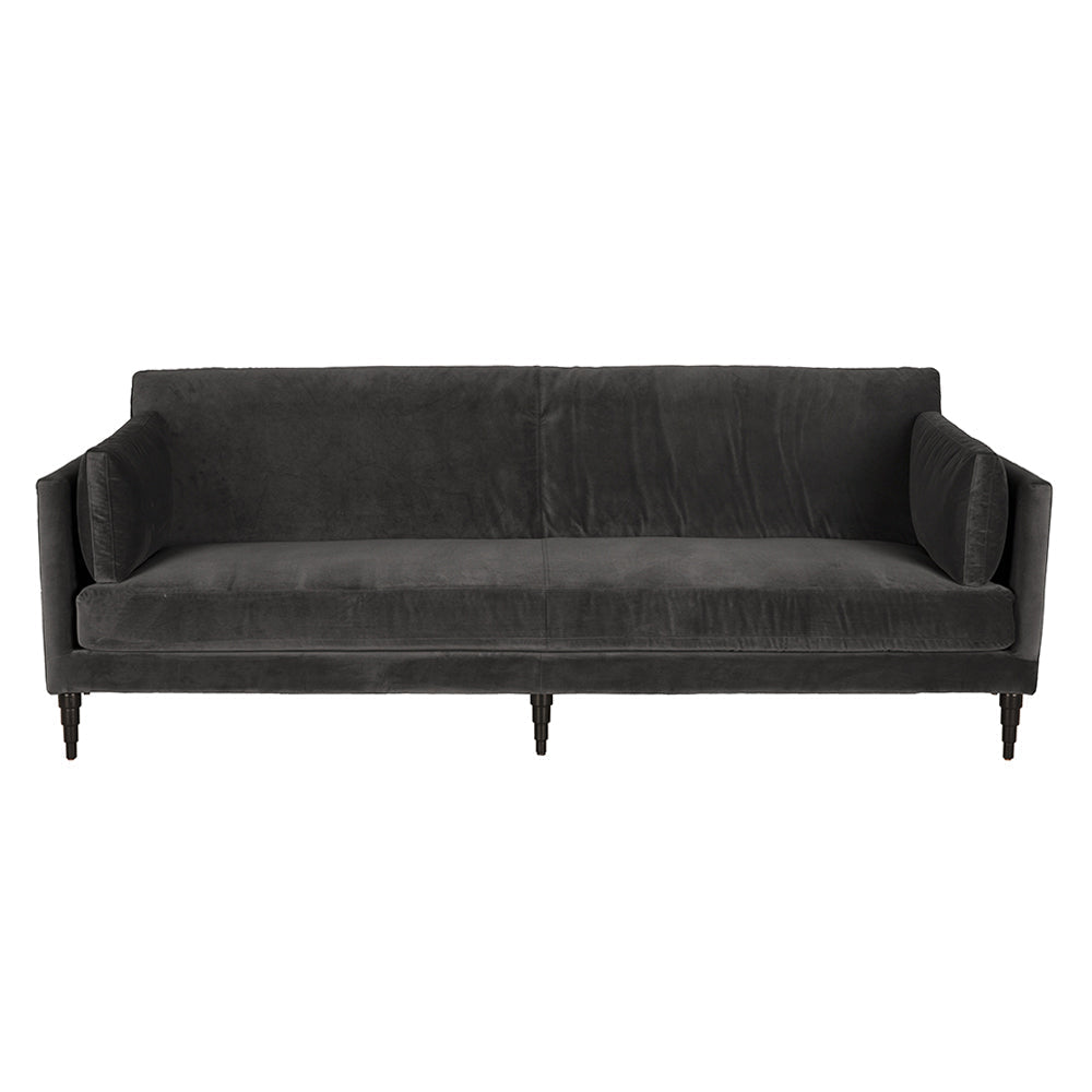 Noir Andalusia Sofa With Velvet