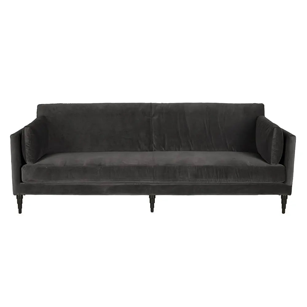 Noir Andalusia Sofa With Velvet
