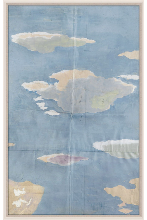 Bargain Basement Paule Marrot Les Nuages Unframed Art