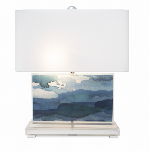 Couture Lamps Pangea Table Lamp Artworrk By Beth Glover