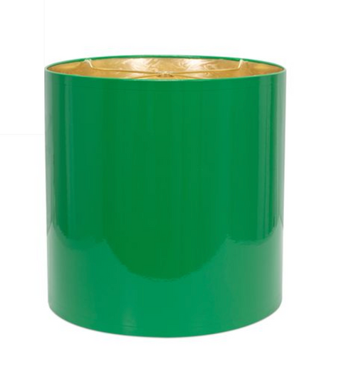 Couture Lamps 13x13x13"H Leaf Green Lacquer Shade