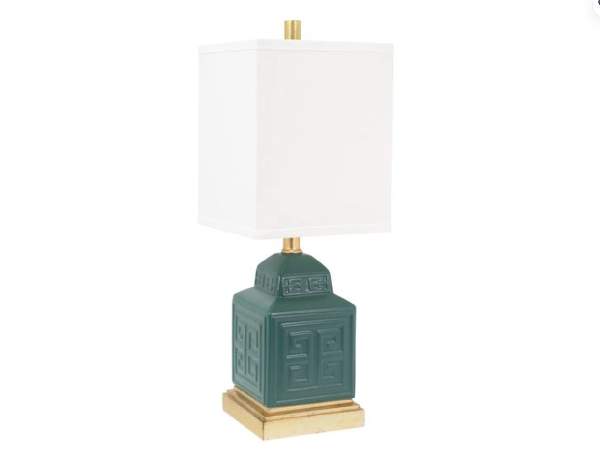 Couture Lamps Menderes Table Lamp Emerald