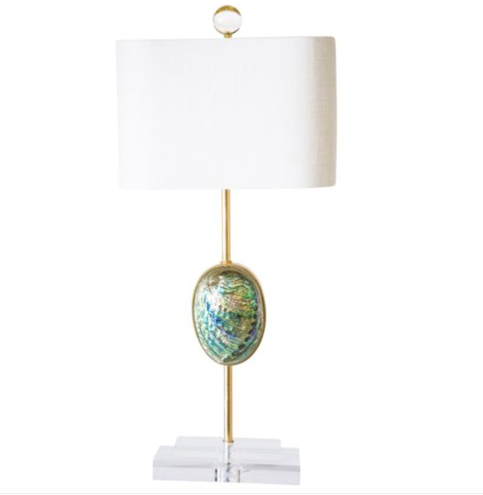 Sausilito Irridescent Table Lamp by Couture Lamps
