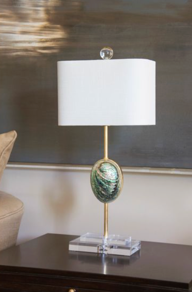 Sausilito Irridescent Table Lamp by Couture Lamps