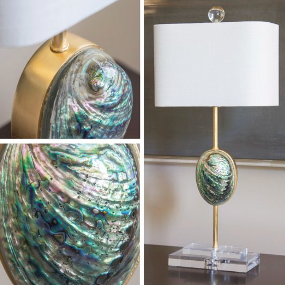 Sausilito Irridescent Table Lamp by Couture Lamps