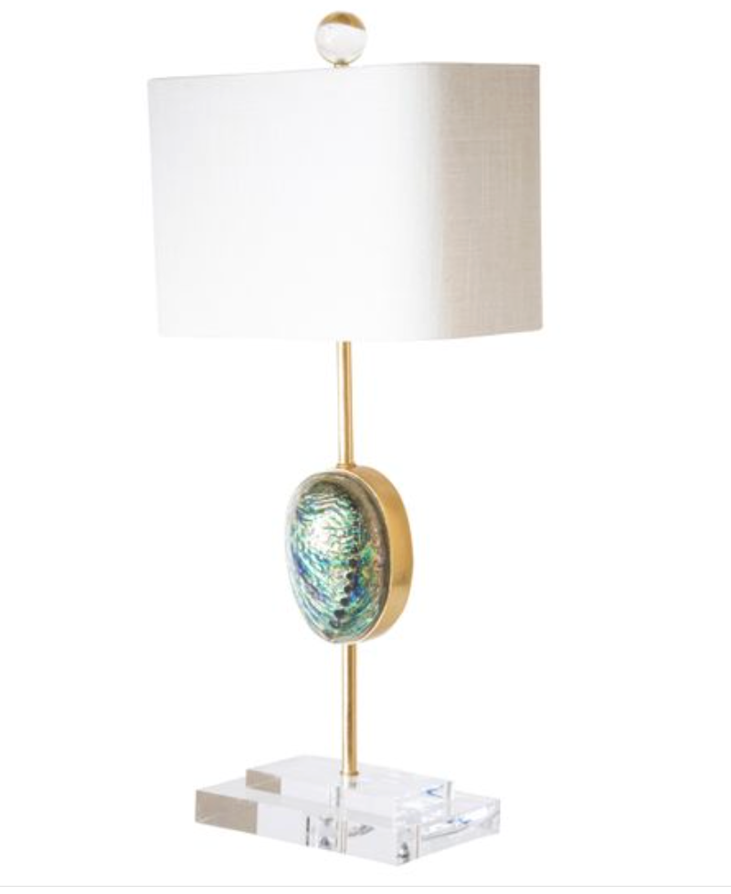 Sausilito Irridescent Table Lamp by Couture Lamps