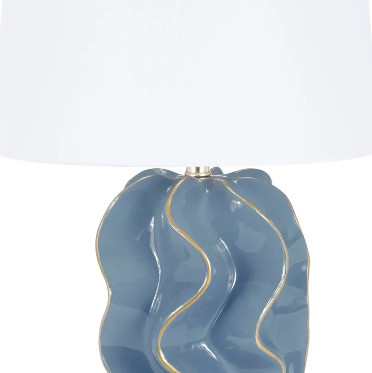 Old World Designs Hannah Wave Lamp