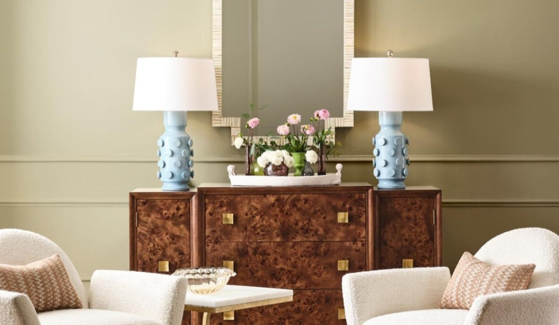 Wildwood Ungaro Lamp - Sky Blue