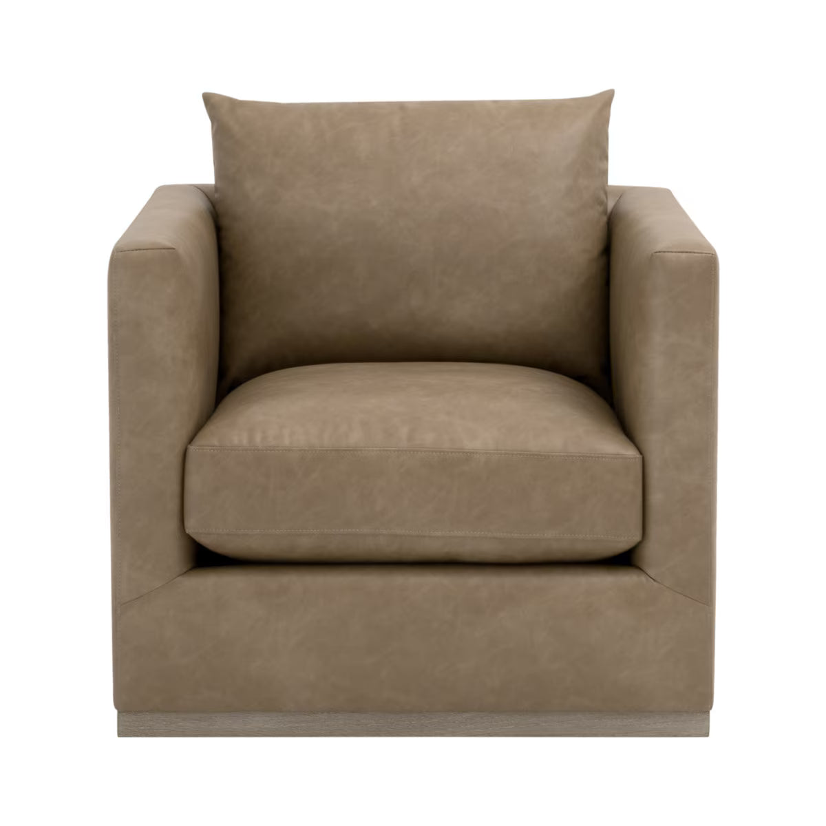 Essentials For Living Siena Plinth Base Swivel Club Chair
