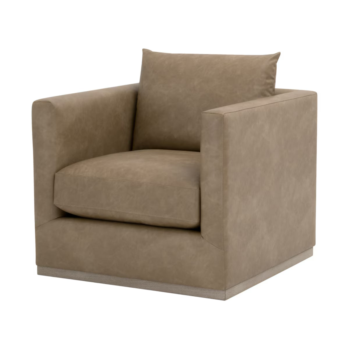 Essentials For Living Siena Plinth Base Swivel Club Chair