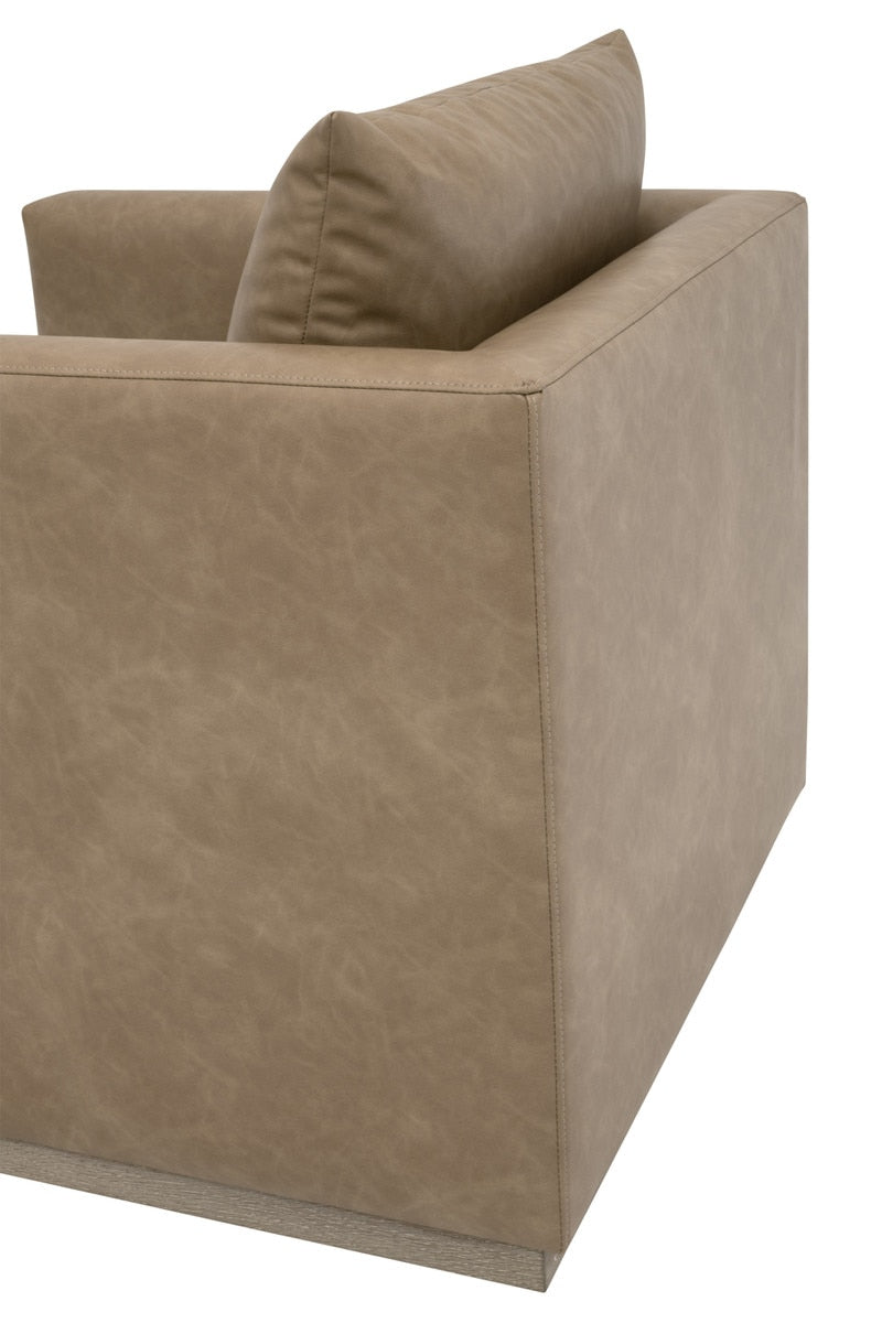 Essentials For Living Siena Plinth Base Swivel Club Chair
