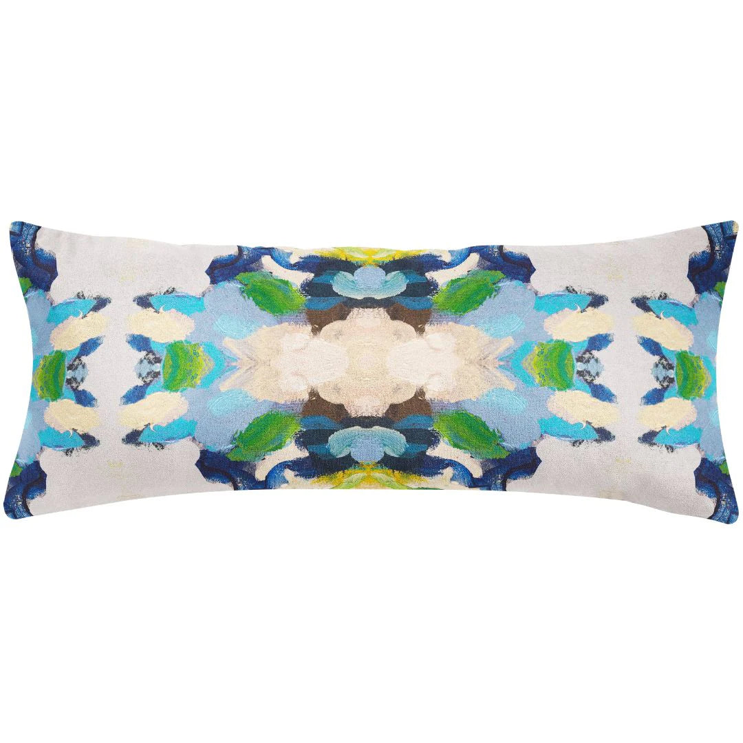 Laura Park Snow Garden Linen Cotton Pillow